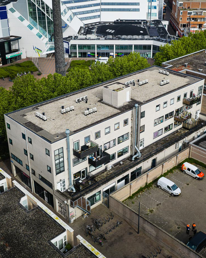 Transformatie 24 appartementen – Stadhuisplein 61, Lelystad afbeelding